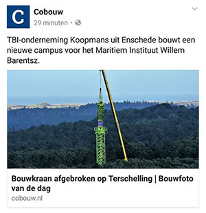 afbouw torenkraan